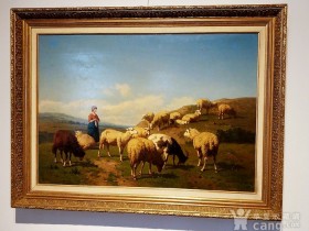 十九世纪欧洲名家画作亮相华夏收藏网首场西洋油画主题拍