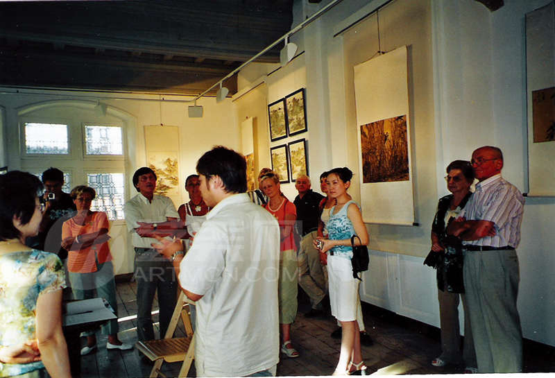 吴品翰2005年法国画展