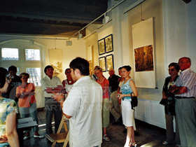 吴品翰2005年法国画展